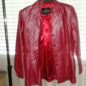 Red Leather Jacket